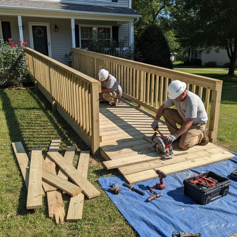 Wood Ramp Repair